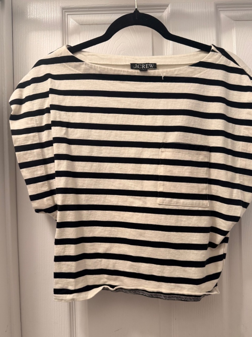Jcrew boatneck striped top - Picture 2 of 2